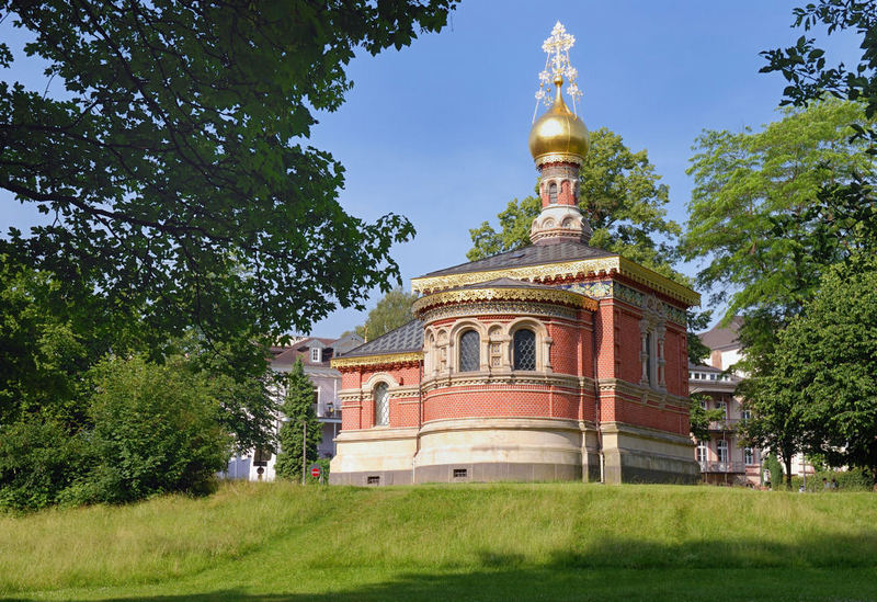 Russische Kirche am Kurpark in Bad Homburg