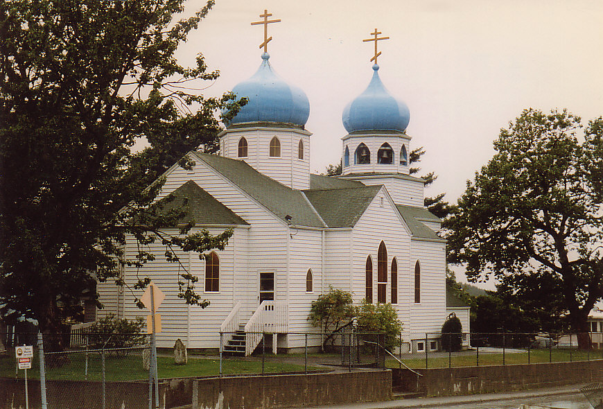 Russische Kirche auf Kodiak/ Alaska