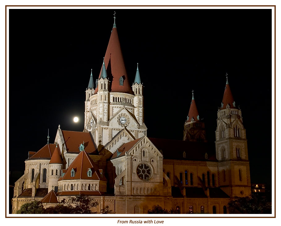 Russische Kirche beim Mexicoplatz in Wien