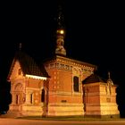 Russische Kirche in Bad Homburg v.d.H. bei Nacht