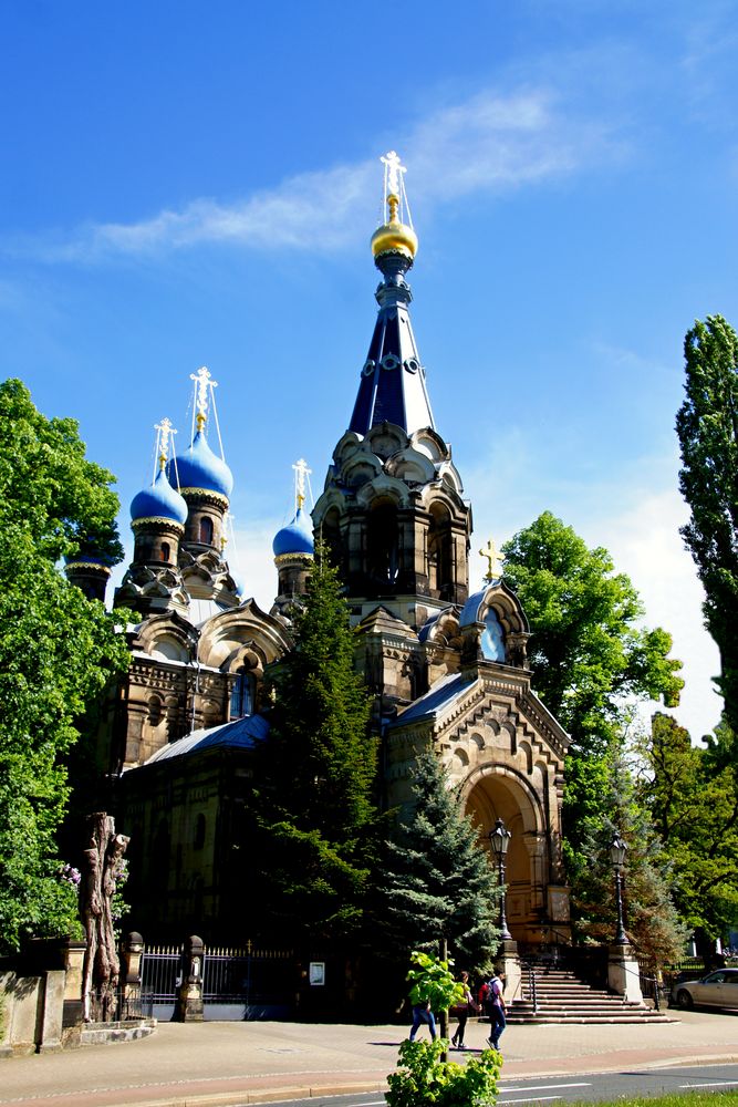 Russische Kirche in der Nähe der Technischen Universität