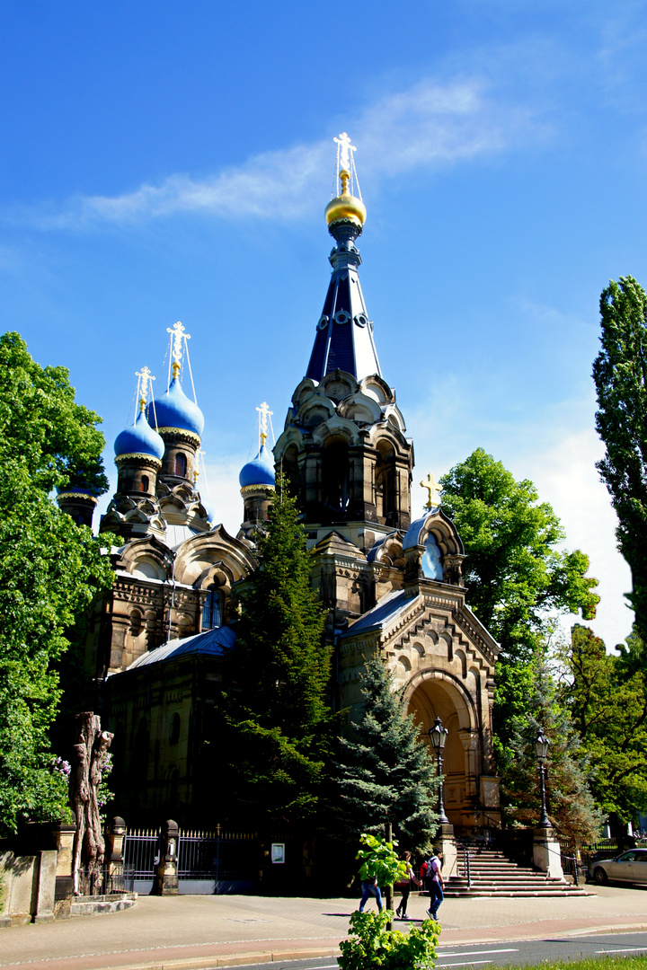 Russische Kirche in der Nähe der Technischen Universität