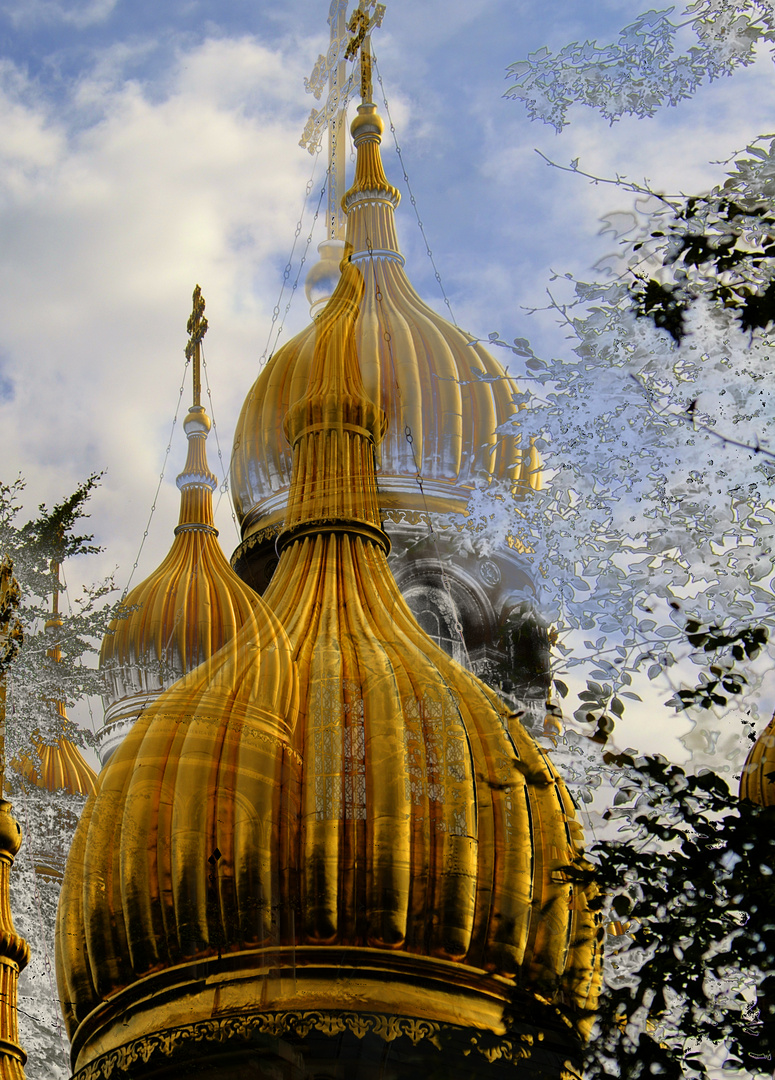 Russische Kirche mit dem besonderen Touch