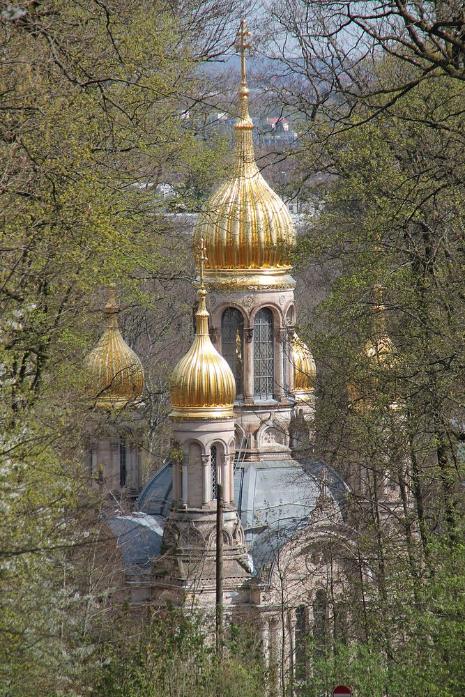 Russische Orthodoxe Kirche auf dem Neroberg in Wiesbaden (2)