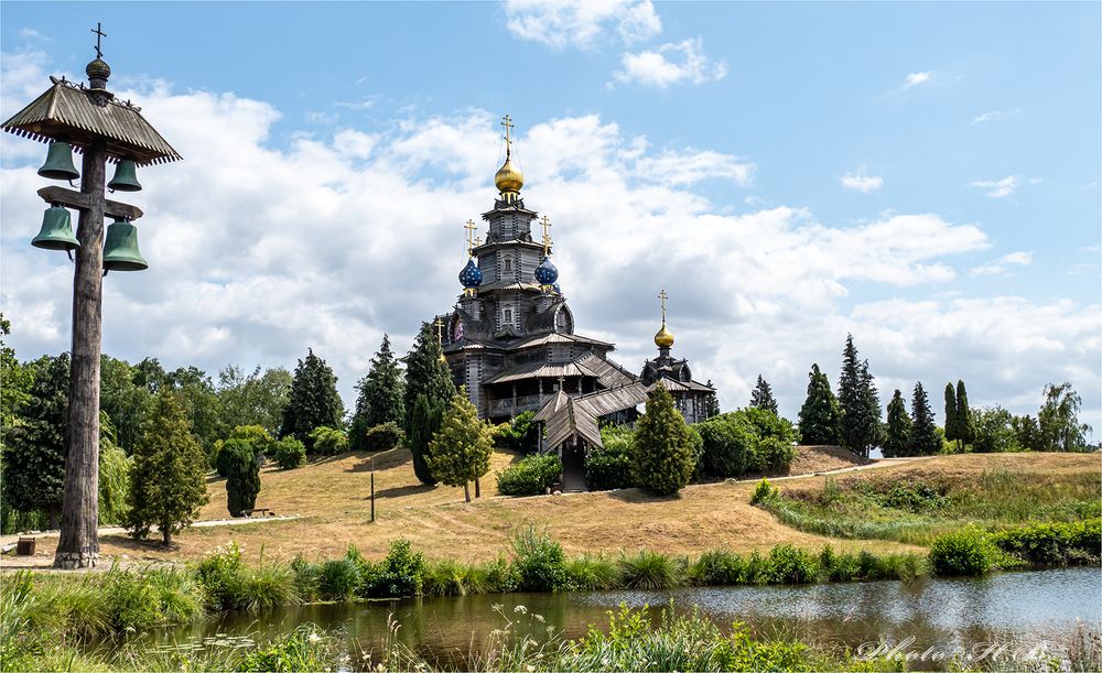 Russische Stabkirche - Mühlenmuseum Gifhorn