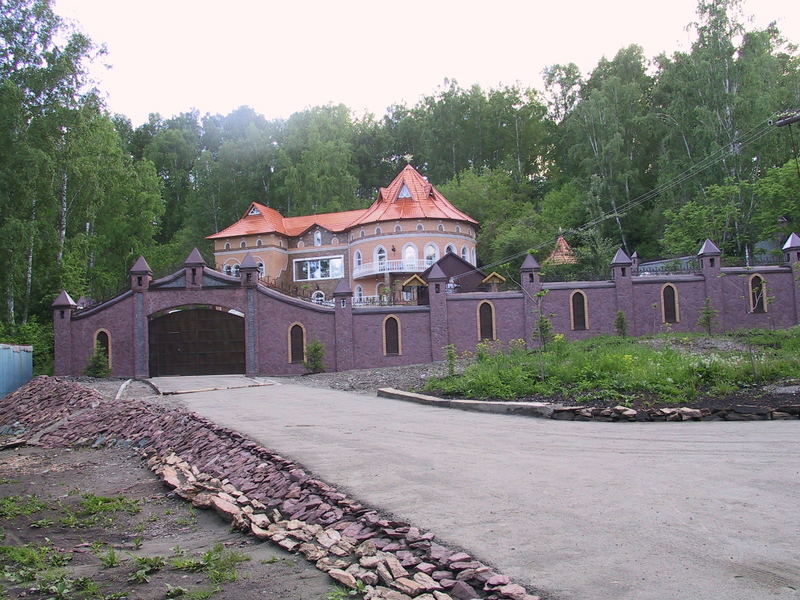 Russische Villa, Altai, Sibirien