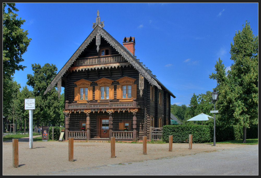 Russisches Holzhaus in Potsdam