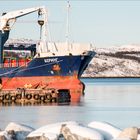 Russisches Schiff in Kirkenes