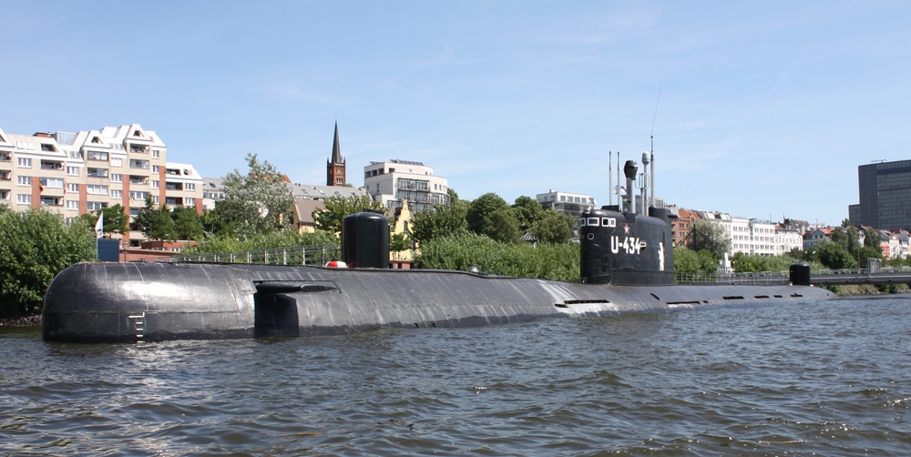 Russisches Spionage U-Boot U-434 der Tango-Klasse