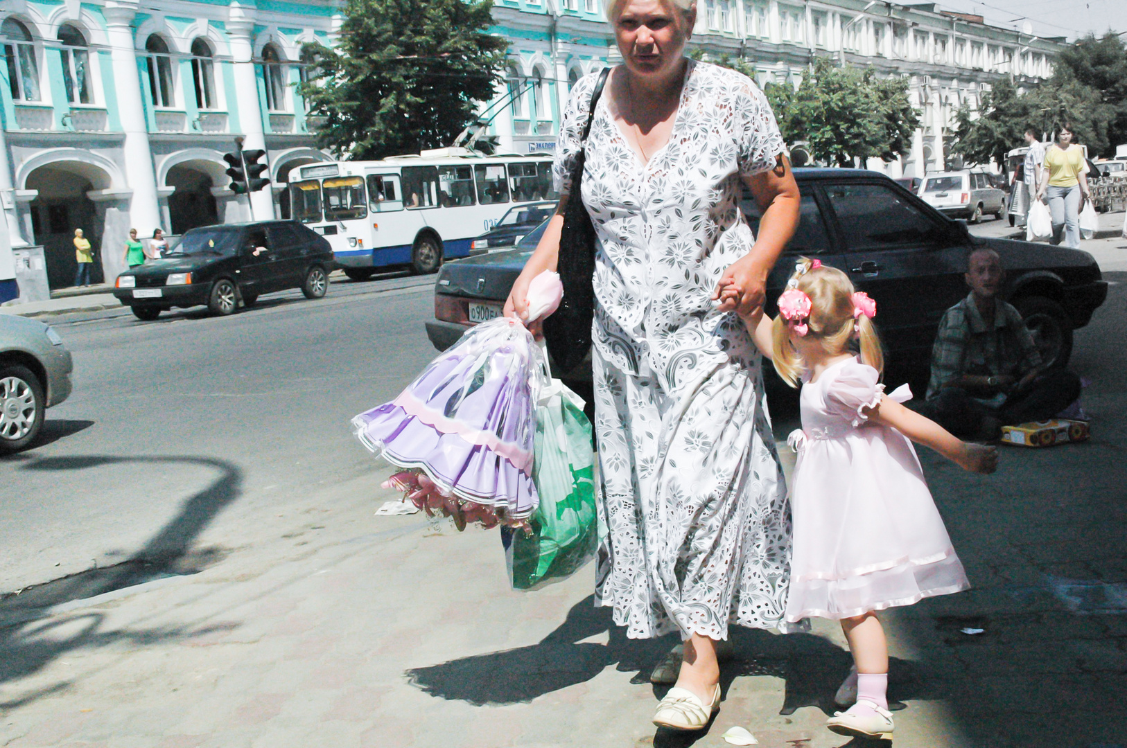 Russland 2014, auf der Straße in der Stadt Orel