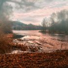 Rußweiher leichter Nebel