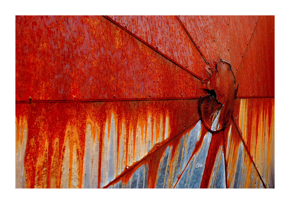 rust painting IX