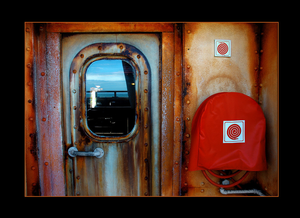 Rusted door