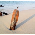 Rusted from the tides. . .