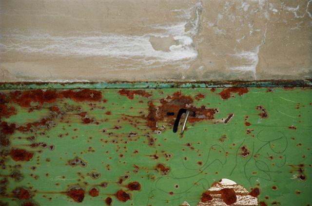 Rusted Green Concrete