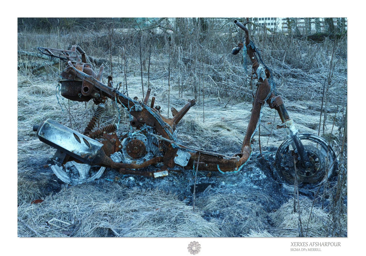 Rusted Motorcycle