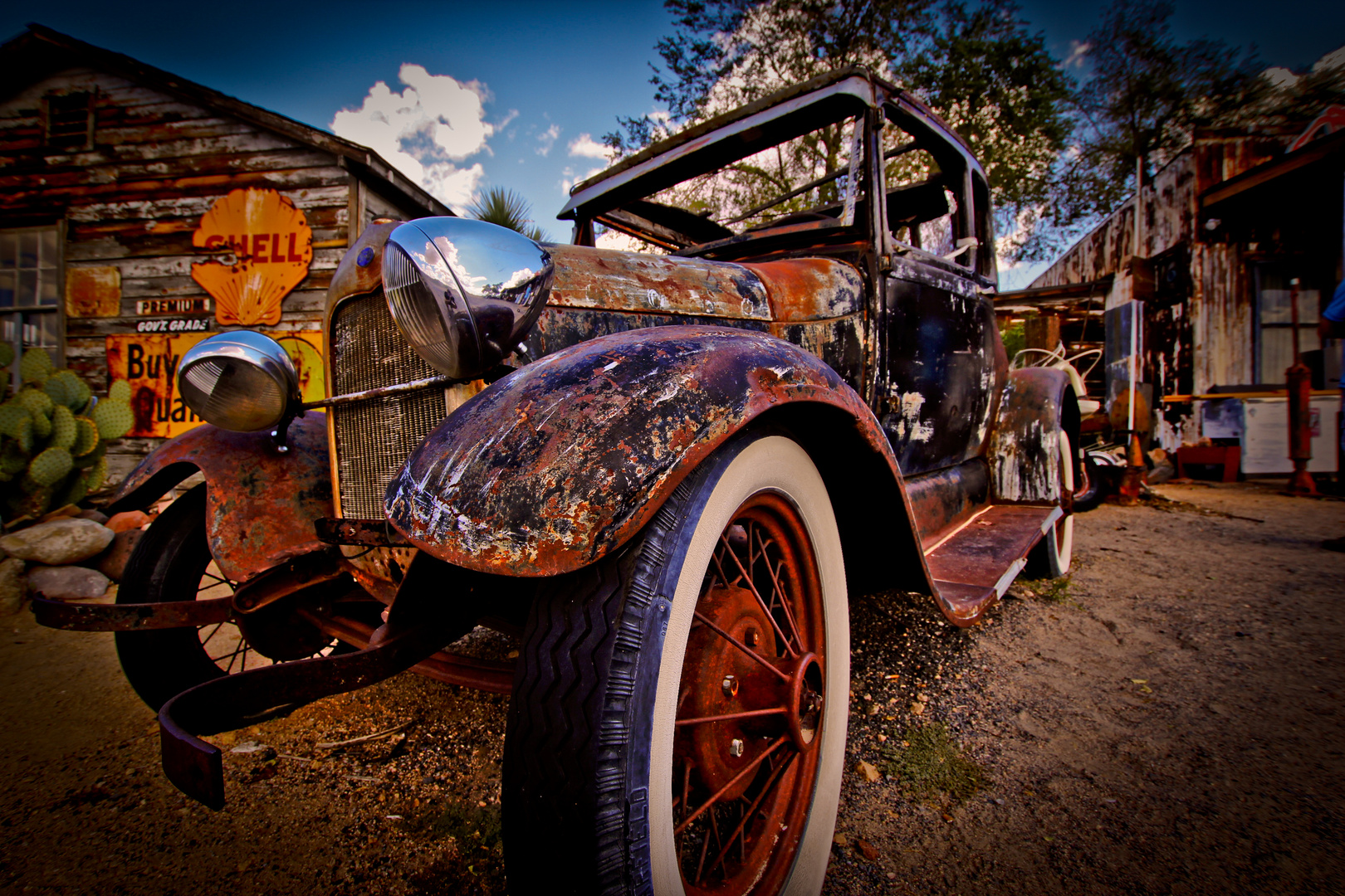 Rusted Oldtimer