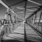 Rustensteg Brücke, Wien (Infrarotaufnahme)