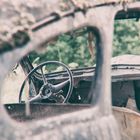 Rusty Car - steering wheel