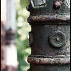 Rusty column.