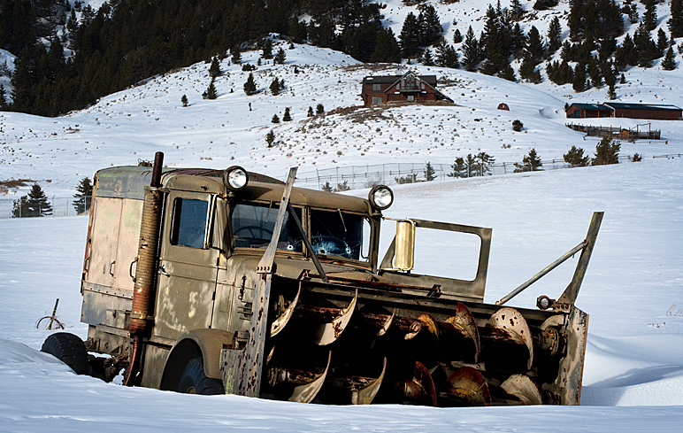 Rusty Snowblower