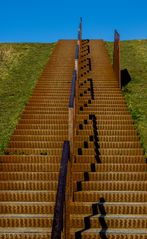 rusty stairway