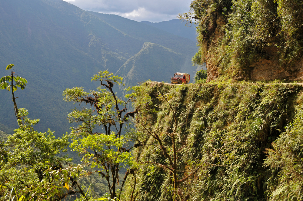 Ruta de la muerte in den Jungas