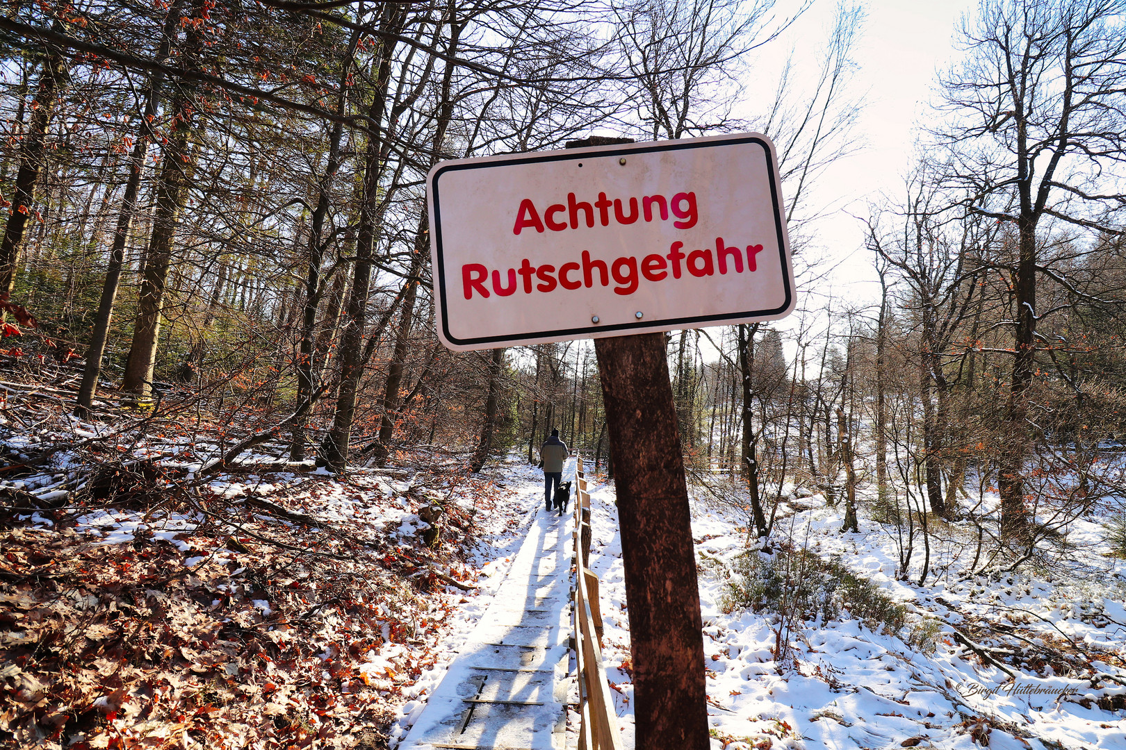 Rutschgefahr