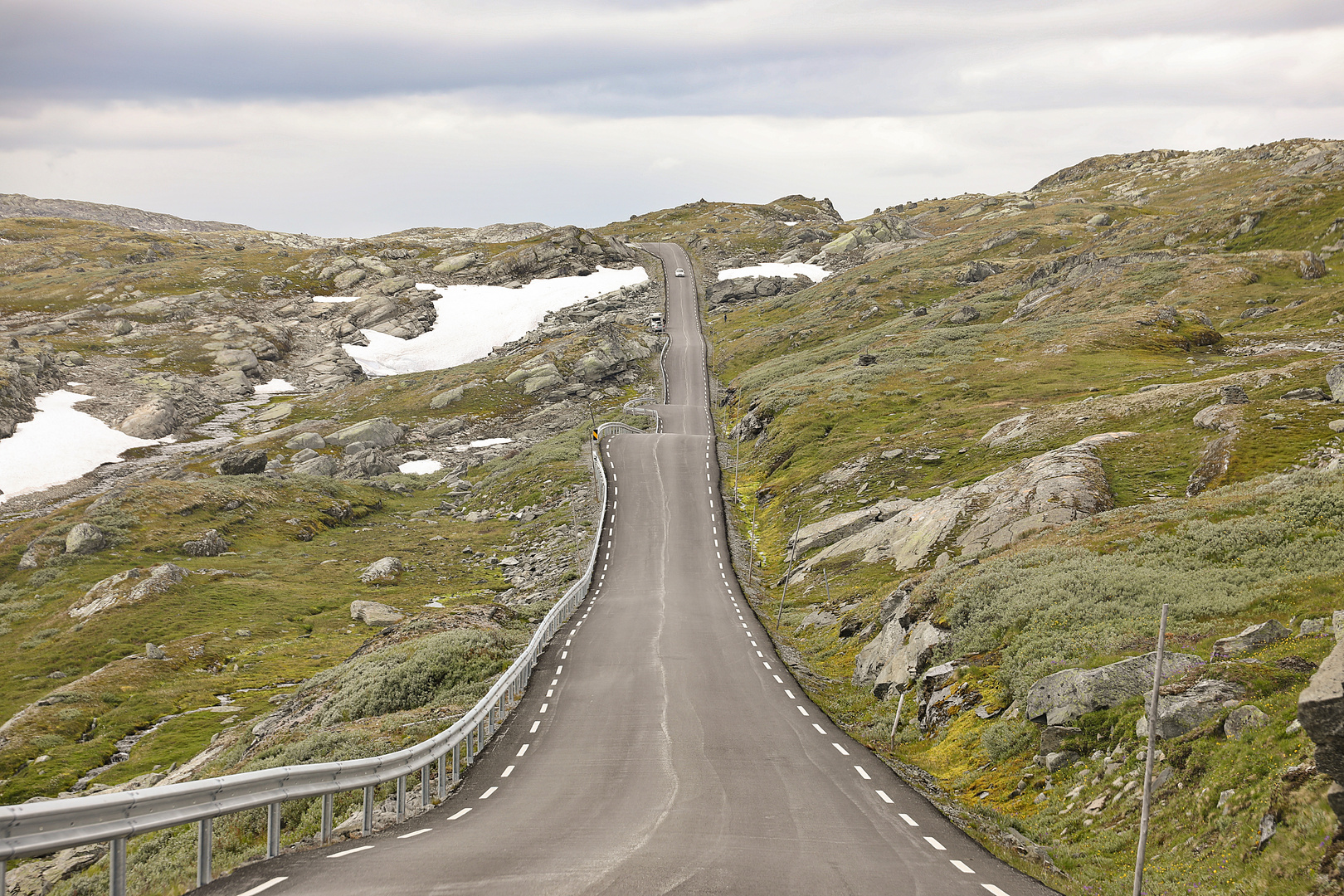 RV 55 Sognefjellveien in Richtung Sogndal