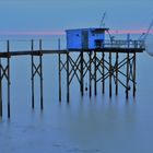 rêver d'une nuit bleue dans un carrelet