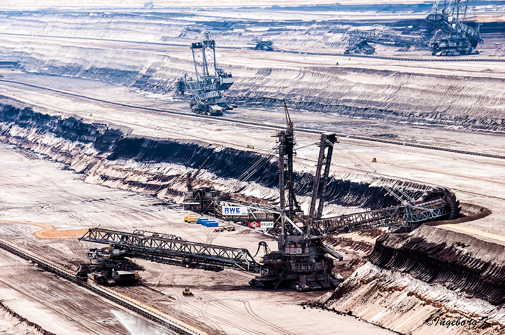 RWE Braunkohlentagebau Garzweiler - Schaufelradbagger