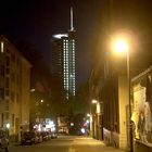 RWE Turm bei Nacht