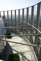 RWE-Turm in Essen: Aussichtsterasse im 27. Stockwerk