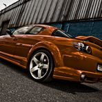 RX8 - Der Lack muss ab... auch hinten...