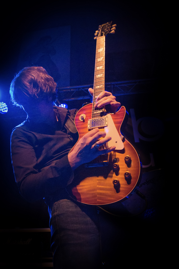 Ryan McGarvey mit Gibson Les Paul 1959 