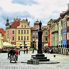 Rynek ...la place de ville Poznan