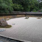 Ryoan-Ji Japanischer Zen-Garten bei Kyoto