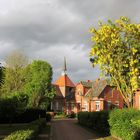 Rysum - Blick zur Kirche