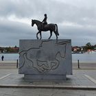 Rytterstatue am Hafen