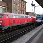 S-Bahn 218 474 und AKN in Hamburg-Eidelstedt I