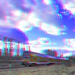 S-Bahn (3D-Foto)