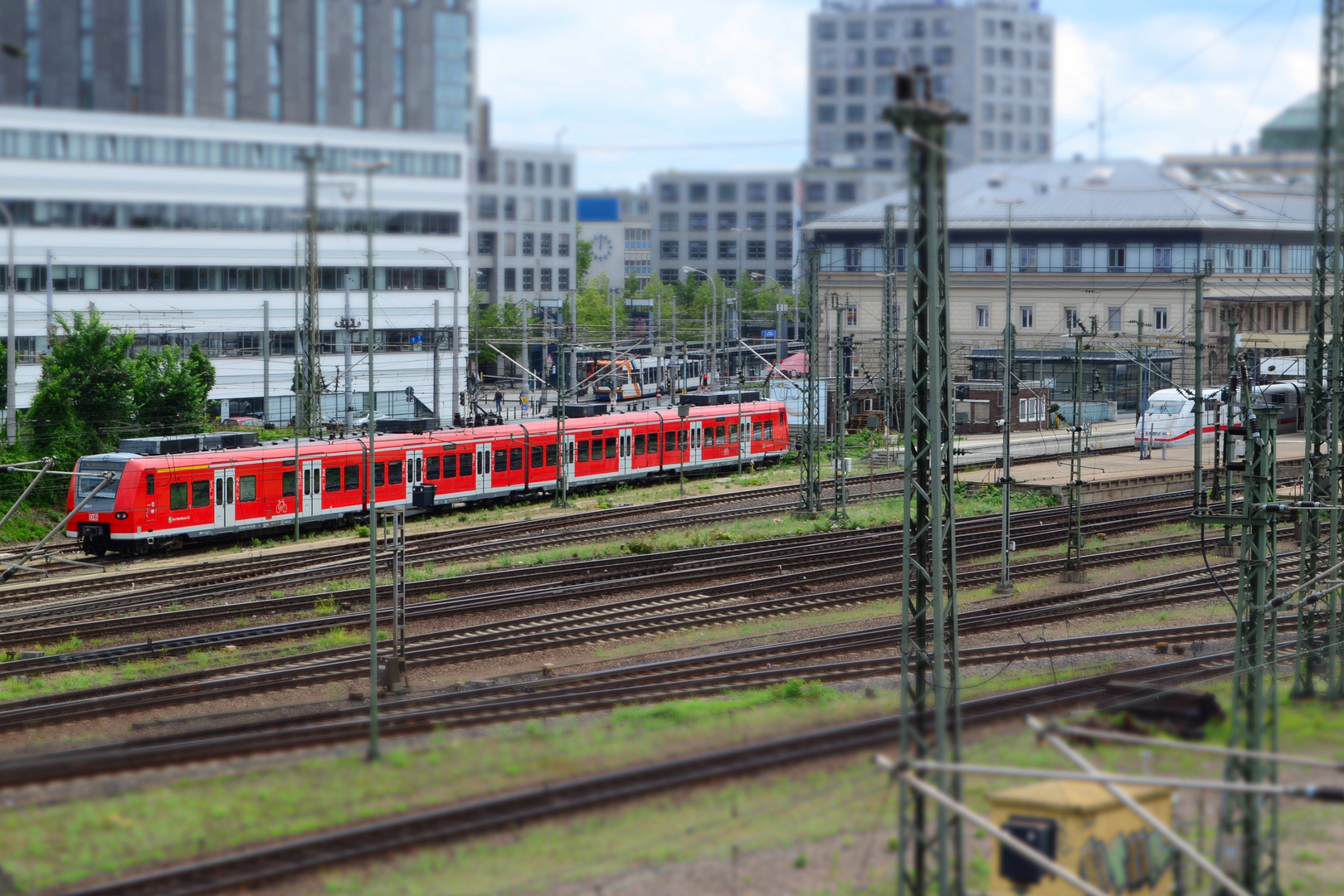 S-Bahn als Miniatur