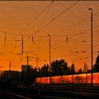 S-Bahn am Abend