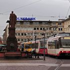 S-Bahn auf dem Marktplatz