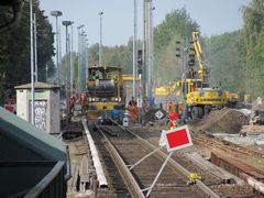 S-Bahn Baustelle