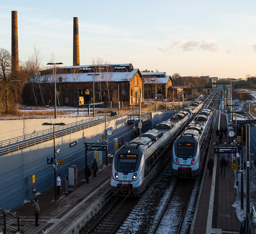 S-Bahn-Begegnung