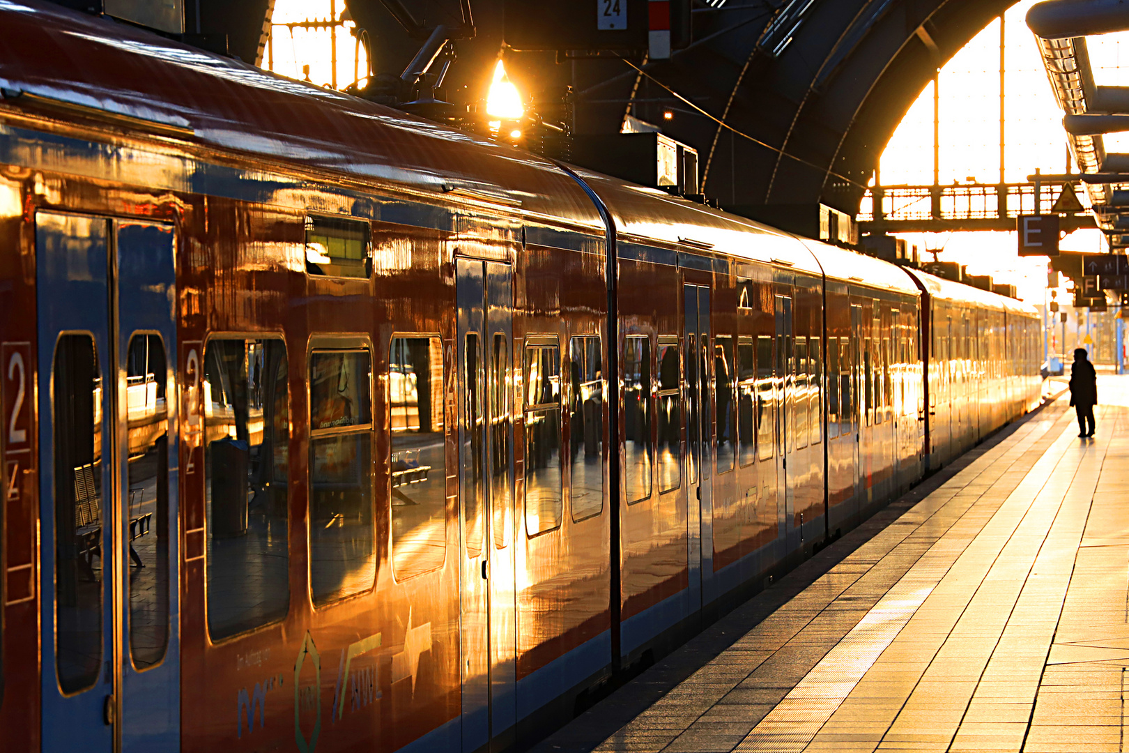 S-Bahn, Glint und andere Reflexionen