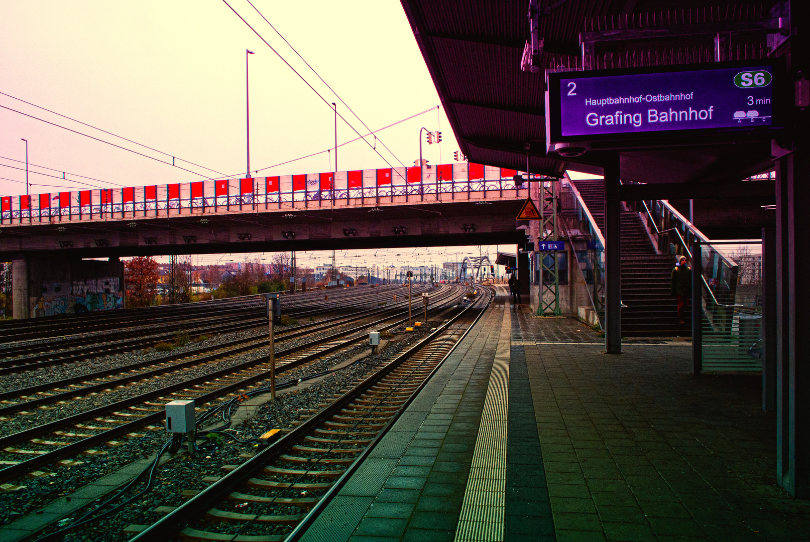 S-Bahn Haltestelle in München