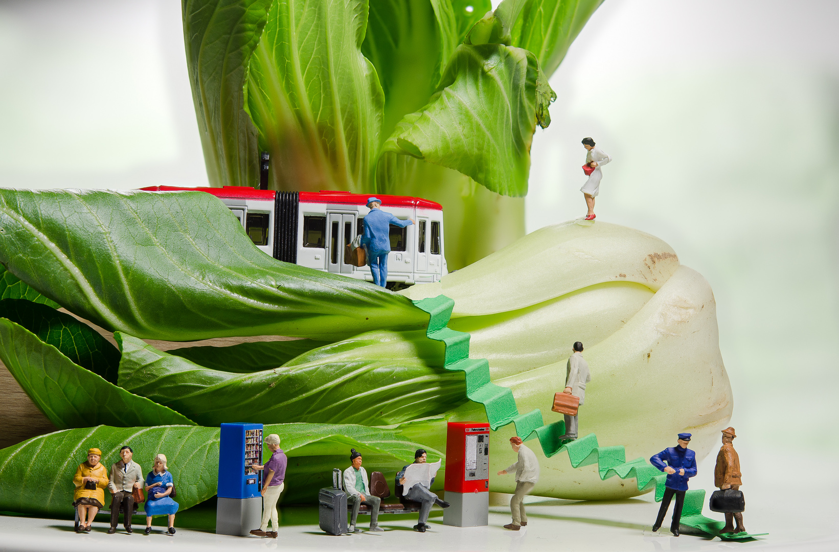 S-Bahn Haltestelle 'Pak Choi'