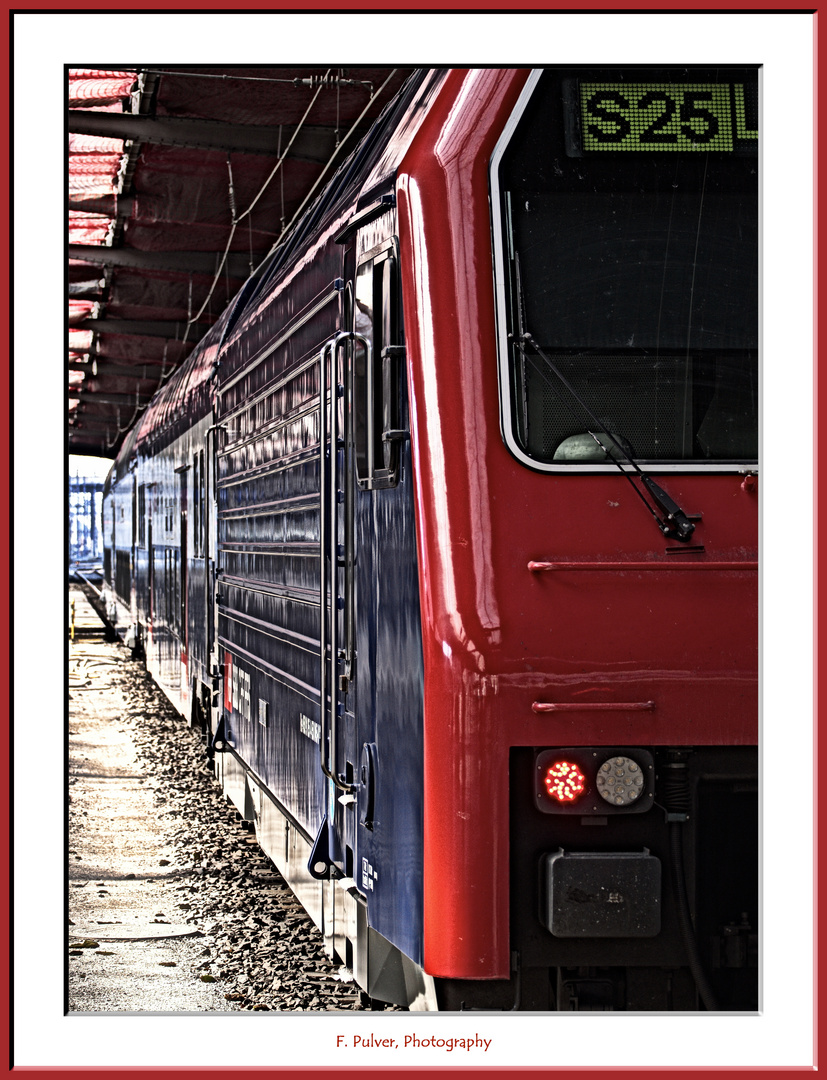 S-Bahn im Hauptbahnhof Zürich